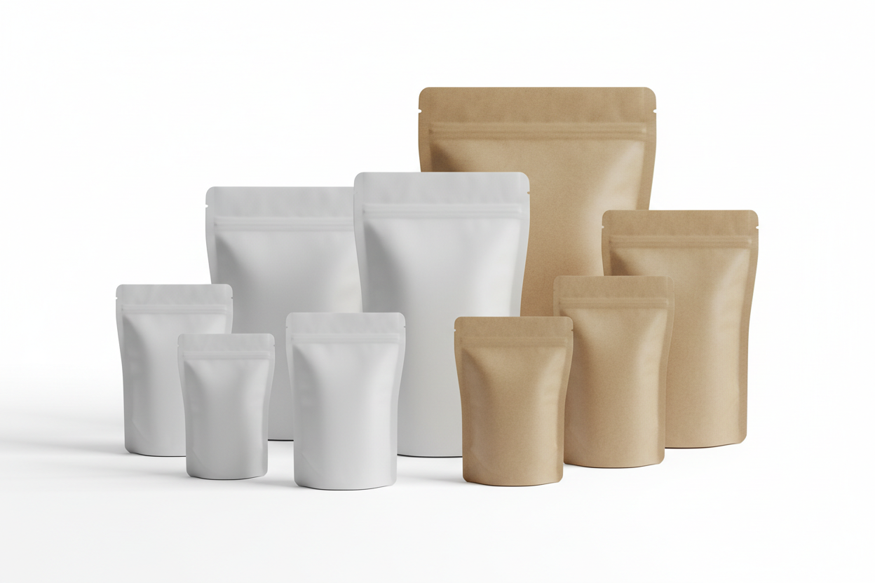 i want blank Pouches of Products 