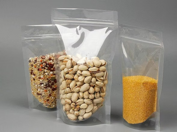 Transparent center seal pouchs(51 MIC)